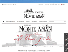 Tablet Screenshot of monteaman.com